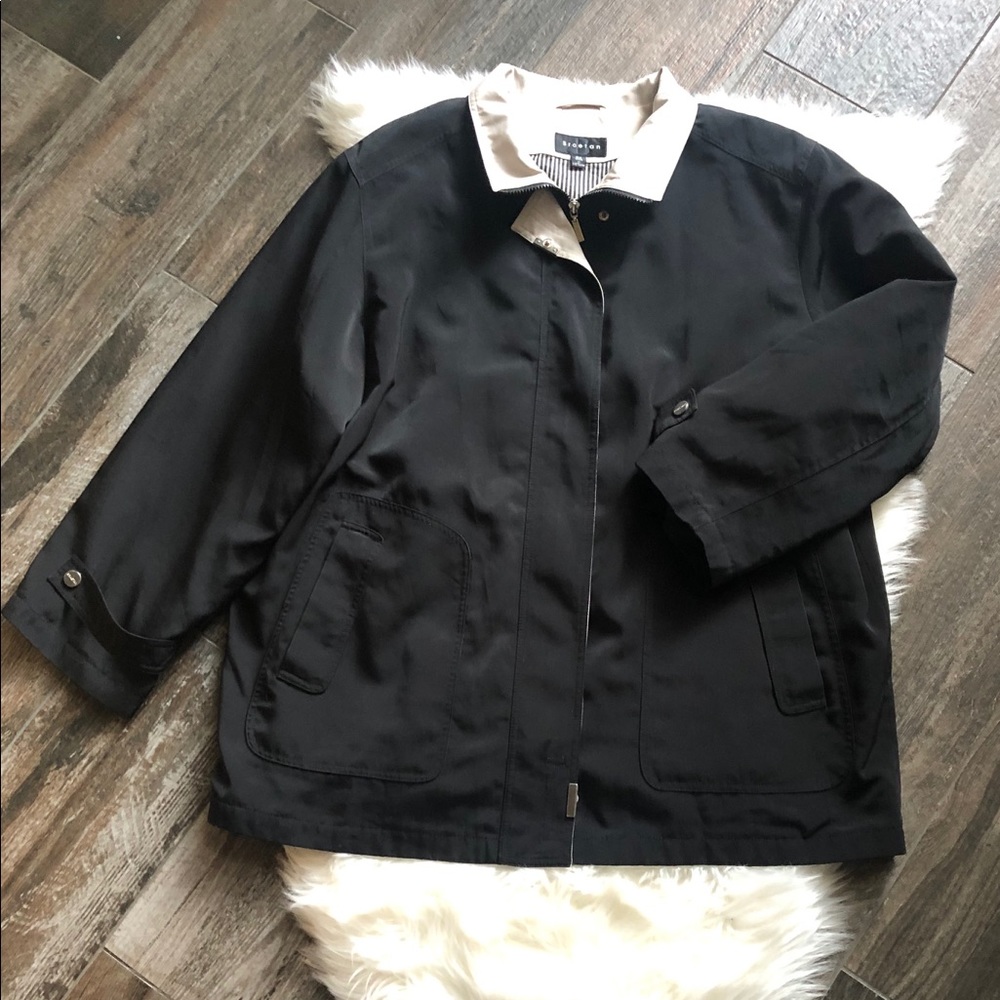 Braetan Men’s Lt Weight 2XL Black Full-Zip Jacket